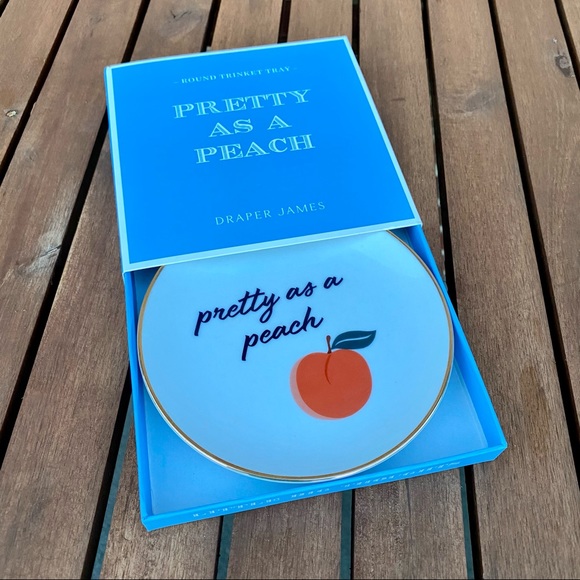 Draper James Trinket Tray (Pretty as a Peach) - Picture 2 of 6